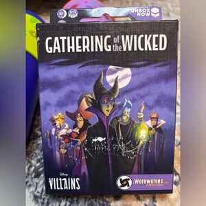 🆕 Disney Villains Gathering of the Wicked card game